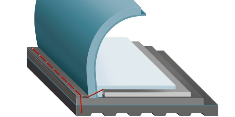 Example of the elements of a shoe